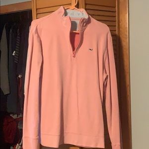 Vineyard vines 3/4 zip pull over